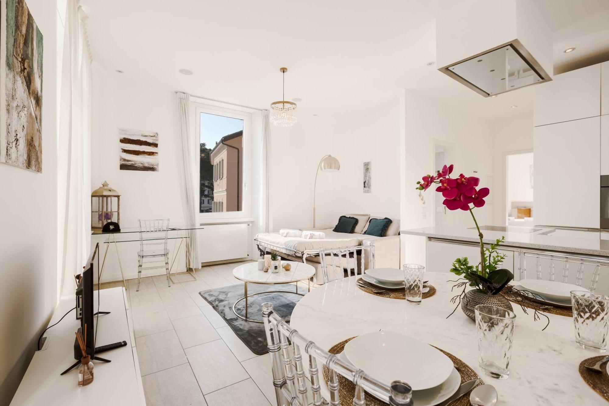 Front Lake Pearl 5 For 6Pax -By Easylife Swiss Lugano Dış mekan fotoğraf